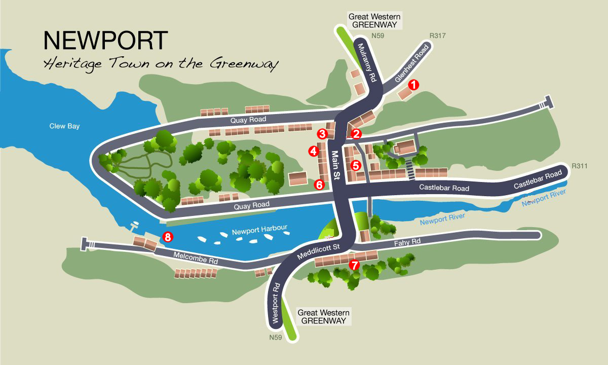 Map of Newport