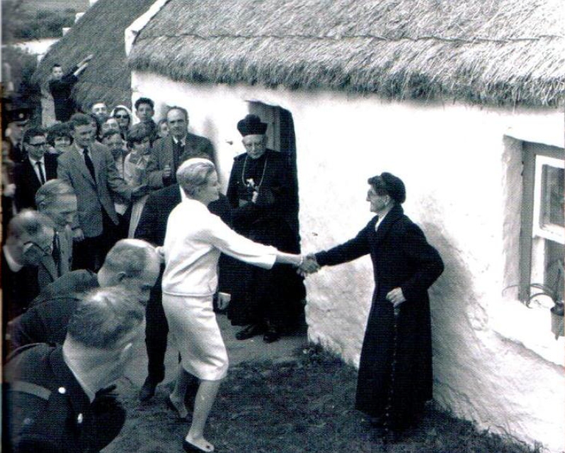 Princess Grace visiting Drimurla at Drimurla