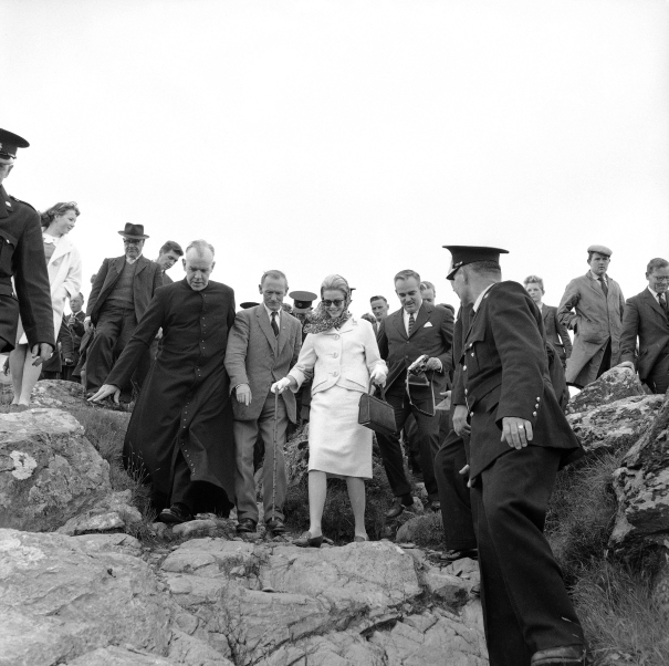 Princess Grace on Croagh Patrick at Croagh Patrick